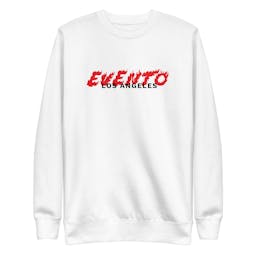 fire crew - unisex-premium-sweatshirt-white-front-66c7852a4dbe1